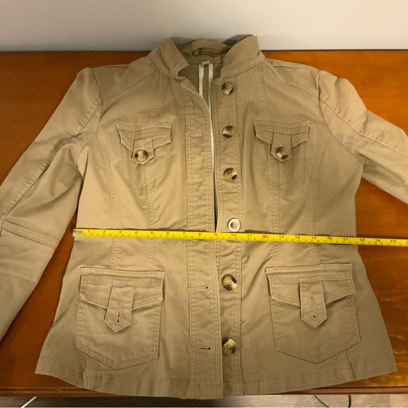 Beige Jessica Coat - Size 10 - Picture 3 of 3